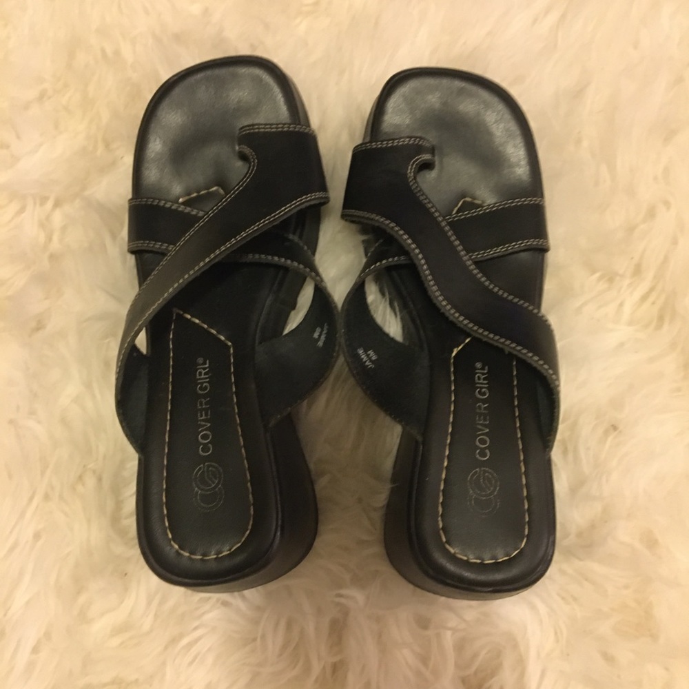 Vintage y2k Platform Flip Flop Sandals